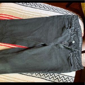 Calvin Klein High Waisted Skinny Faded Black Jeans